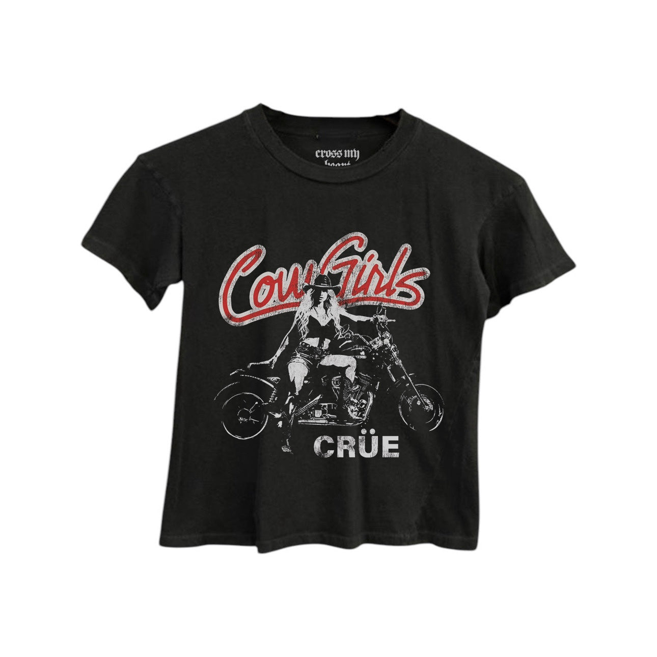 COWGIRLS CRÜE CROP TEE
