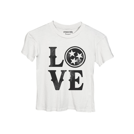 LOVE CROP TEE