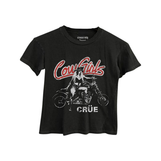 COWGIRLS CRÜE CROP TEE